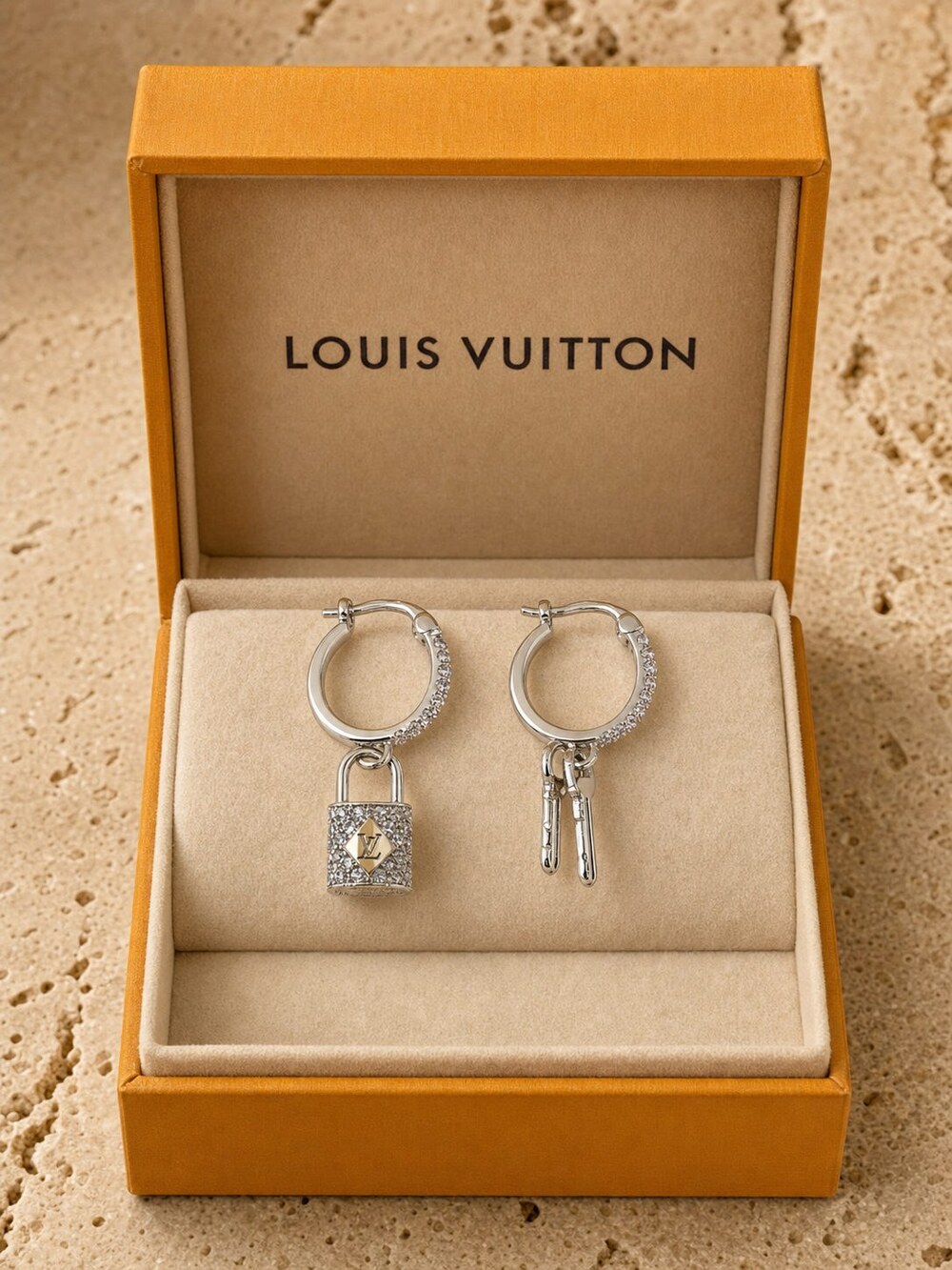 Louis Vuitton Signature Earrings Style 5 | New with Box